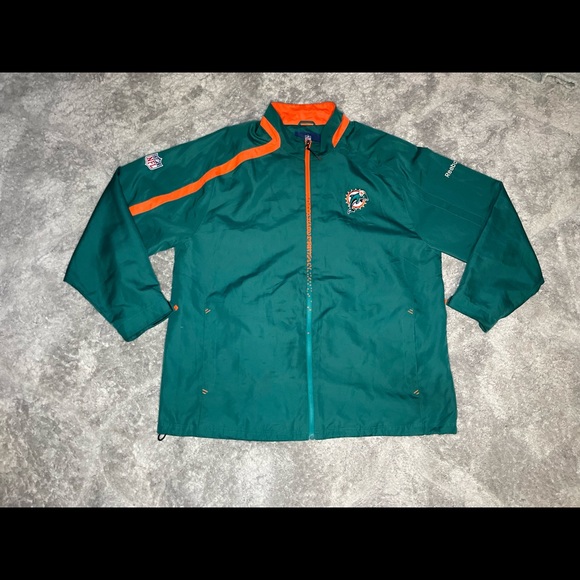 Coats | Mens Reebok Miami Dolphins 